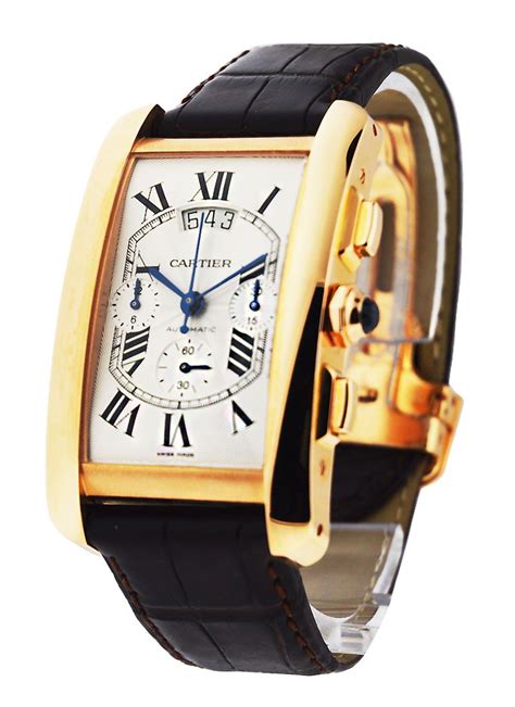 cartier tank america|cartier tank americaine chronograph.